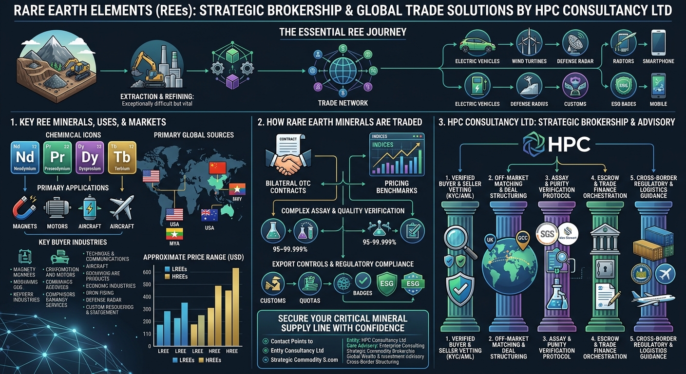 Rare Earth Elements, Spain Sourcing, and Strategic Brokership