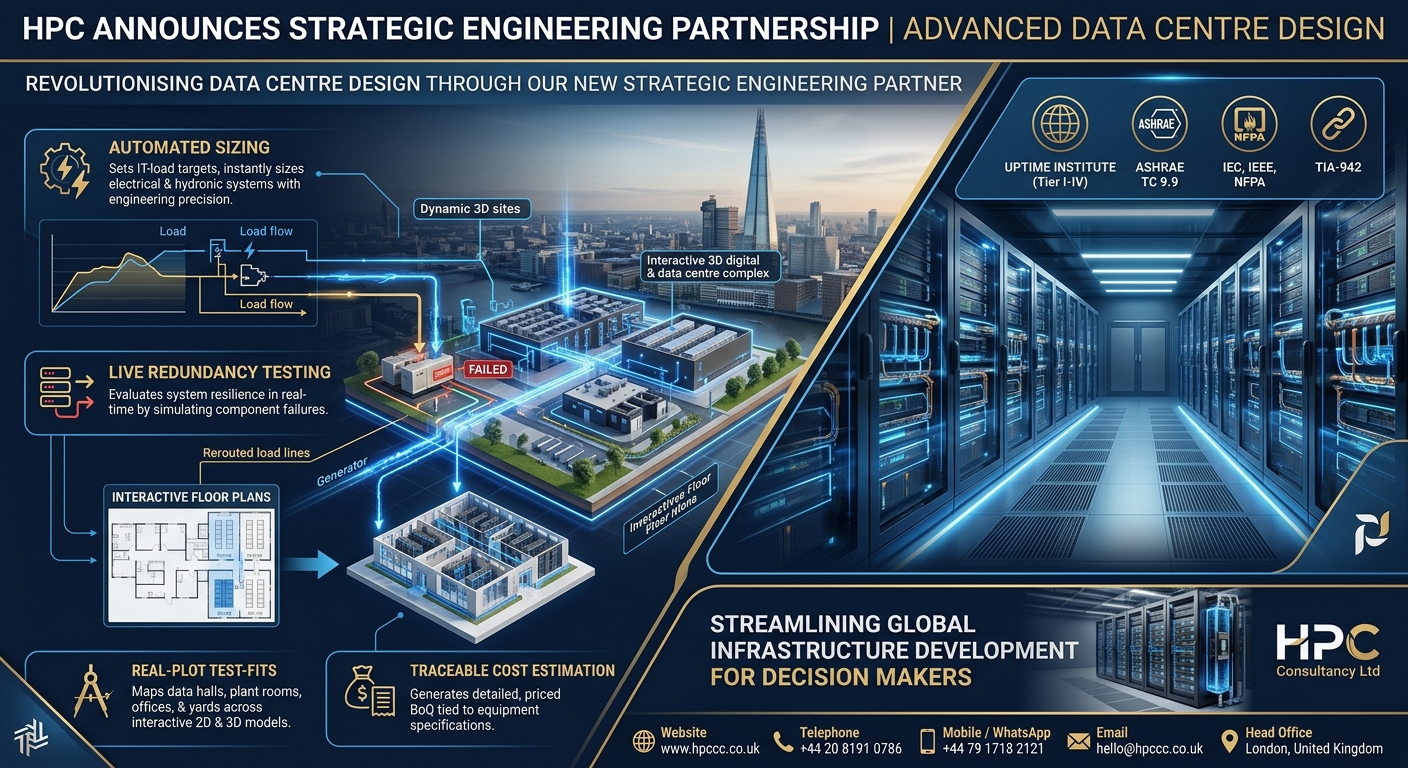 Revolutionising Data Centre Design Through Our New Strategic Engineering Partner